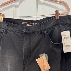 Seven7 Women's Boot Cut Jeans in Black